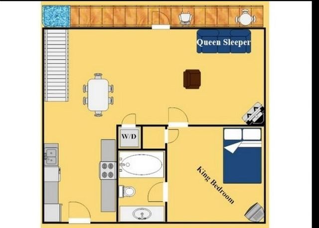 Floor plan - main level