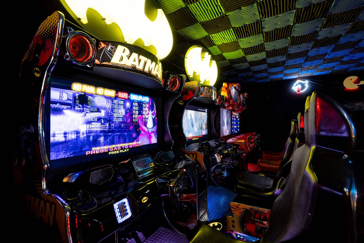 Detached game room packed with nonstop fun and entertainment Detached game room packed with nonstop fun and entertainment