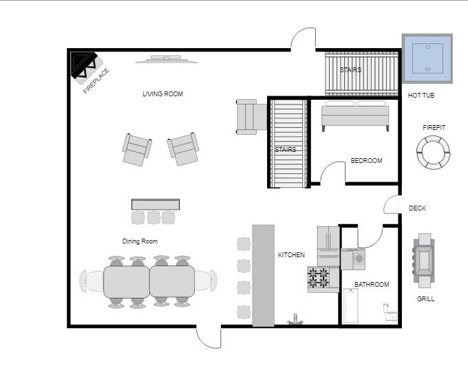 Floor 2 - Fire pit no longer available