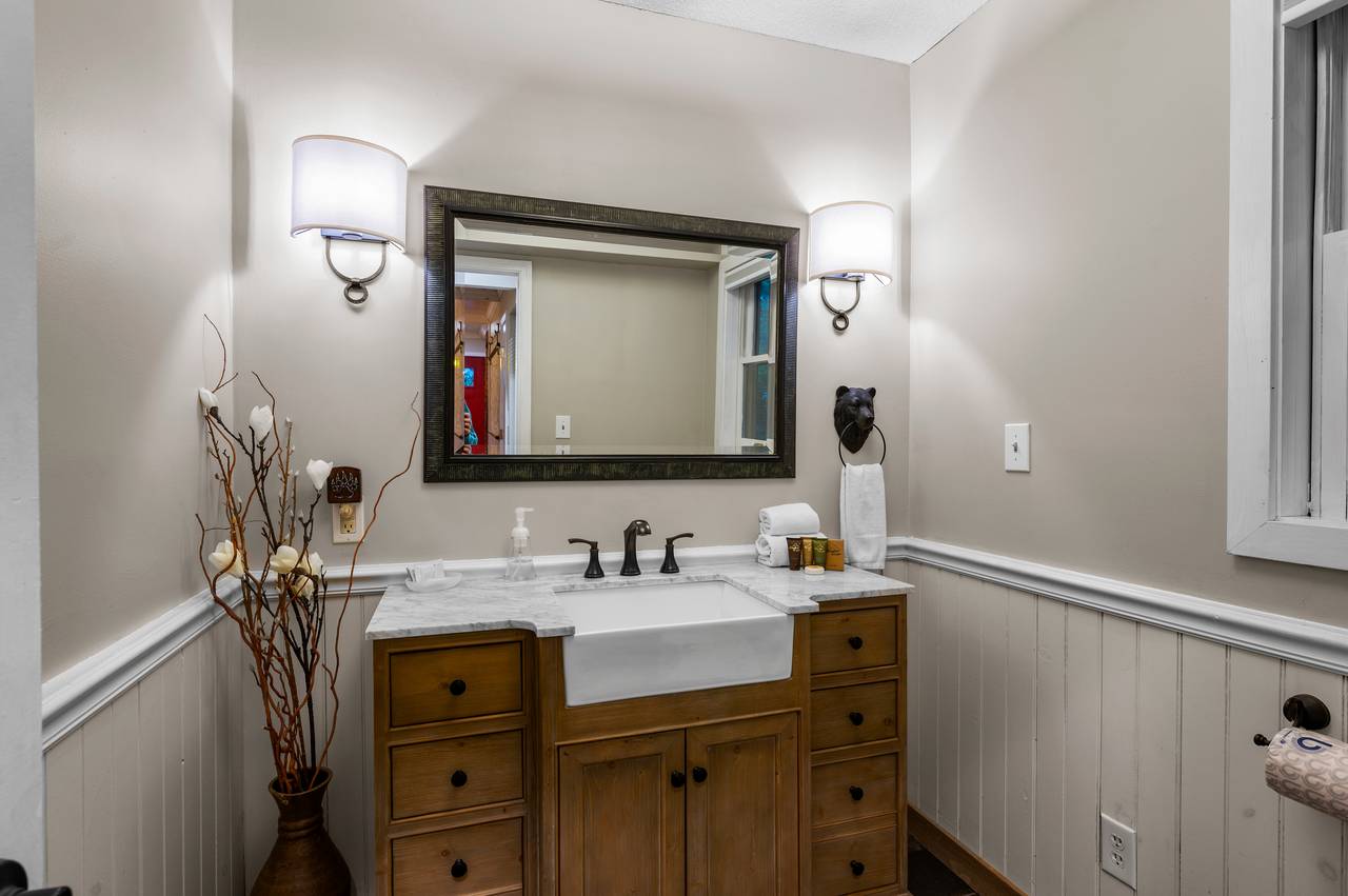 Entry level half bath Entry level half bath