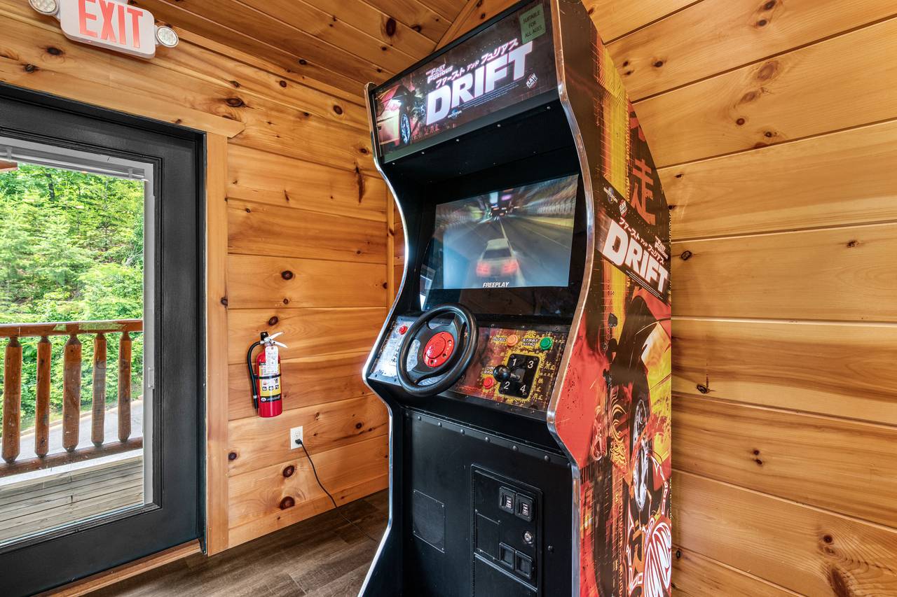 Gaming area with multi-cade, Buck Hunter & arcades Gaming area with multi-cade, Buck Hunter & arcades