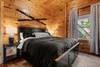 1 King bedroom with shared bath and jacuzzi tub 1 King bedroom with shared bath and jacuzzi tub