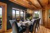 Spacious dining table seats 10 comfortably Spacious dining table seats 10 comfortably
