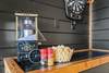 Billiards loft with pool table & dart board Billiards loft with pool table & dart board