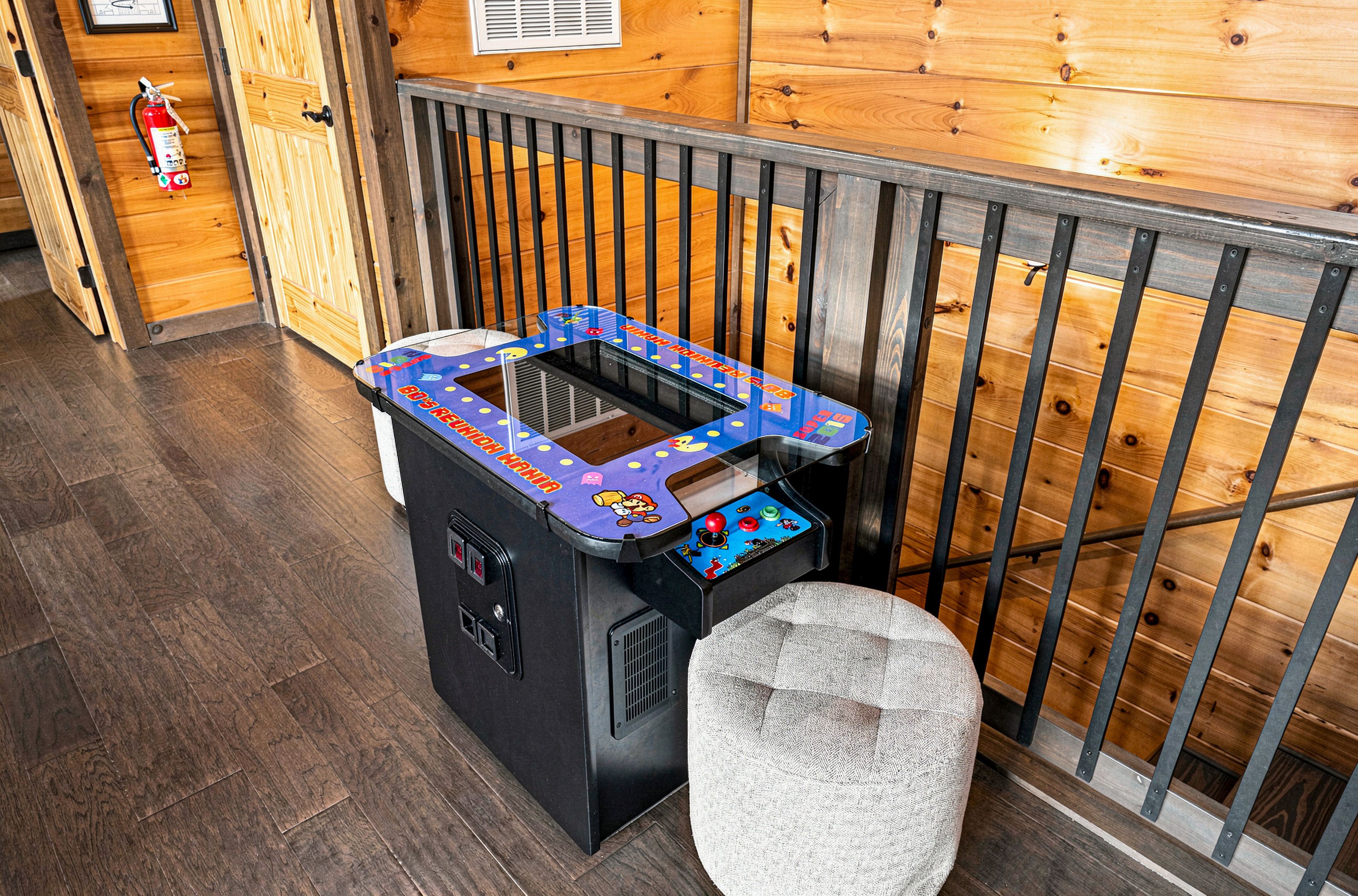 Enjoy 60 classic games on the multicade arcade.