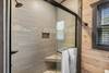 Modern Shared Bath with Stand-Up Shower & Vanity Modern Shared Bath with Stand-Up Shower & Vanity