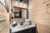 Modern Shared Bath with Stand-Up Shower & Vanity Modern Shared Bath with Stand-Up Shower & Vanity