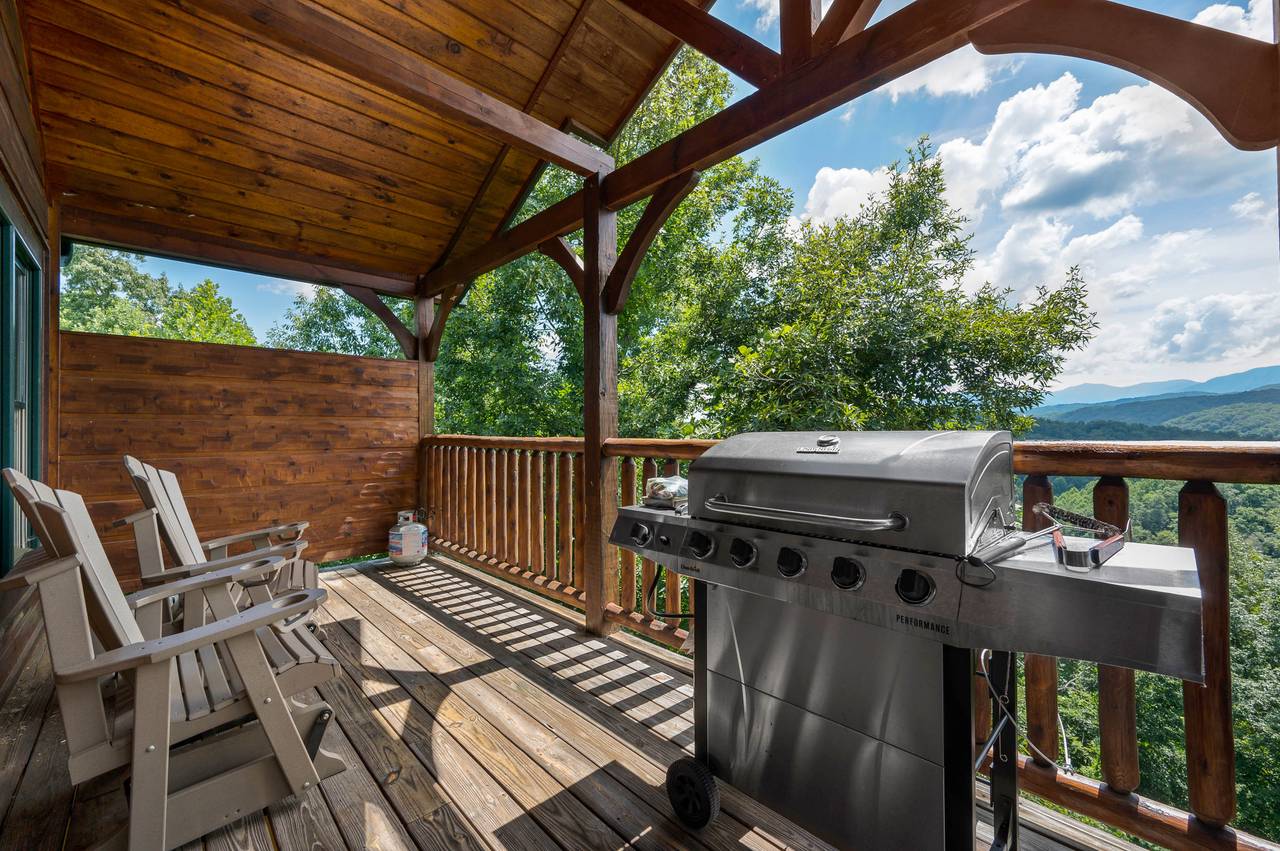 Grill your favorites on a gas grill with a view! Grill your favorites on a gas grill with a view!
