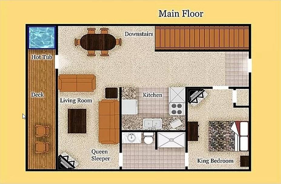 Upper Level Floor Plan Upper Level Floor Plan