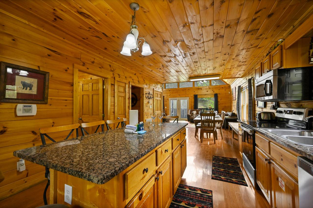 <span class="name">The kitchen island makes preparing meals a breeze!</span> <span class="name">The kitchen island makes preparing meals a breeze!</span>