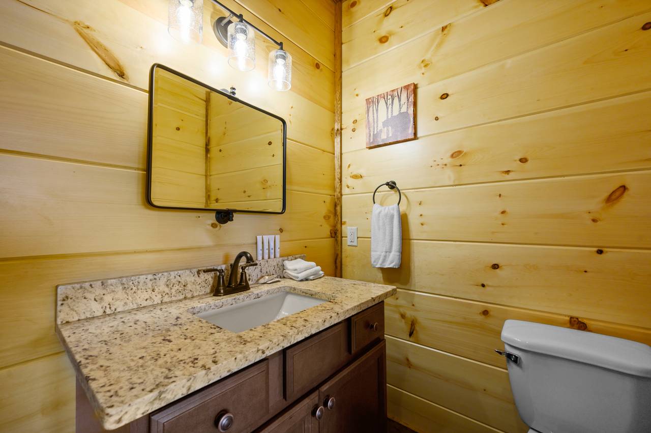 Bedroom/Theater Half Bath Bedroom/Theater Half Bath