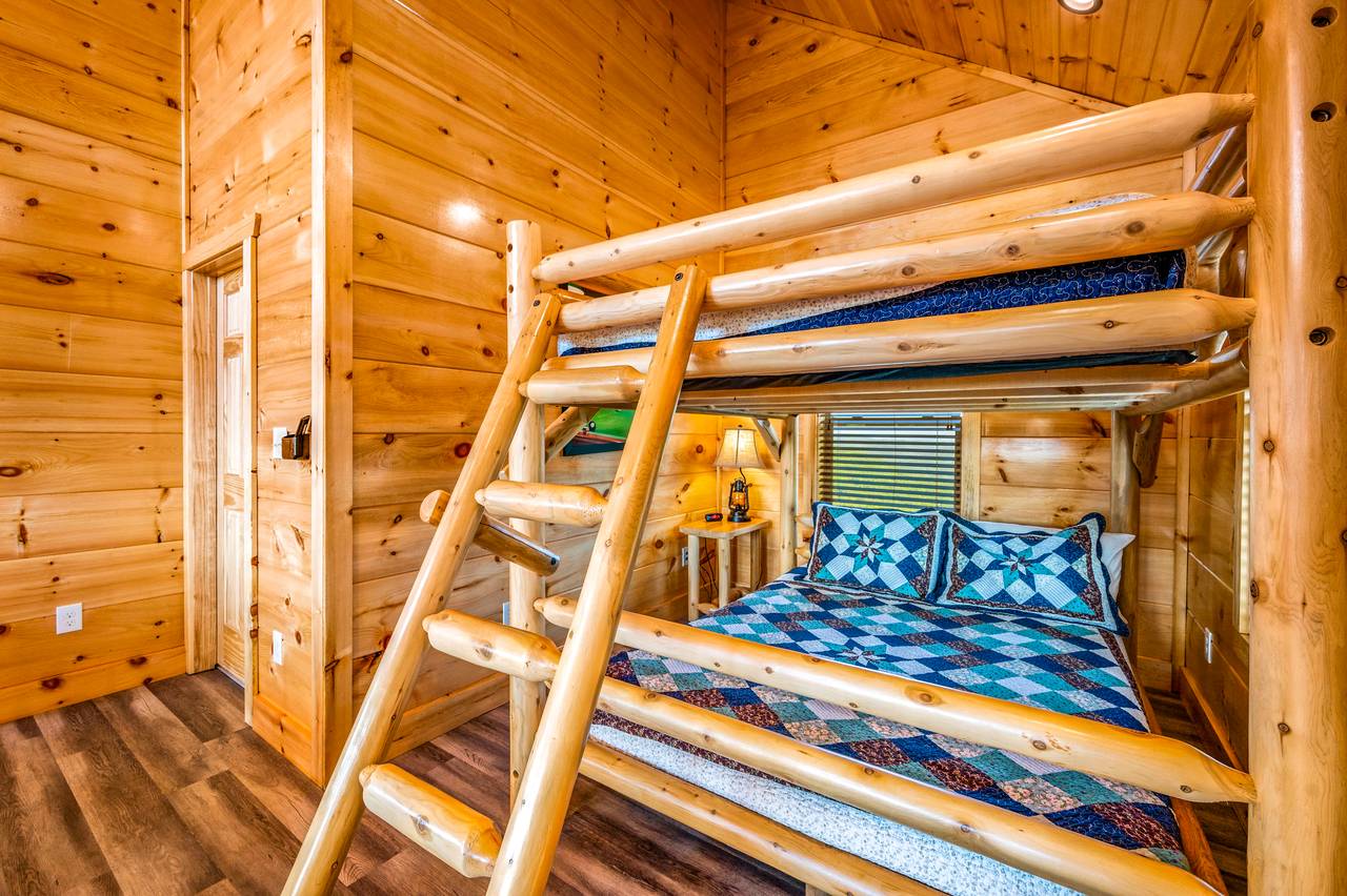 Bed 3: Queen over Queen Bunk, Upstairs Game Room Bed 3: Queen over Queen Bunk, Upstairs Game Room
