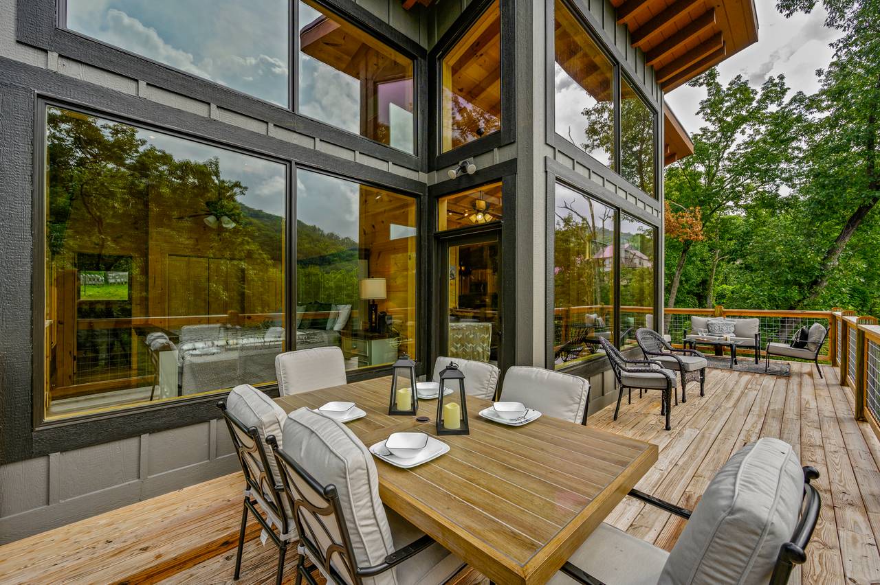 Outdoor dining and seating Outdoor dining and seating