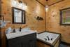 Bed 1 Ensuite Full Bathroom with standing shower & jetted tub Bed 1 Ensuite Full Bathroom with standing shower & jetted tub
