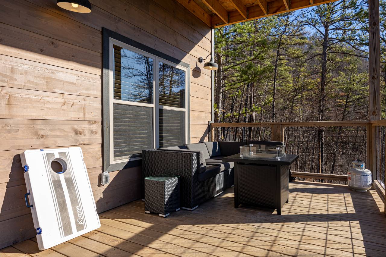Deck seating Deck seating