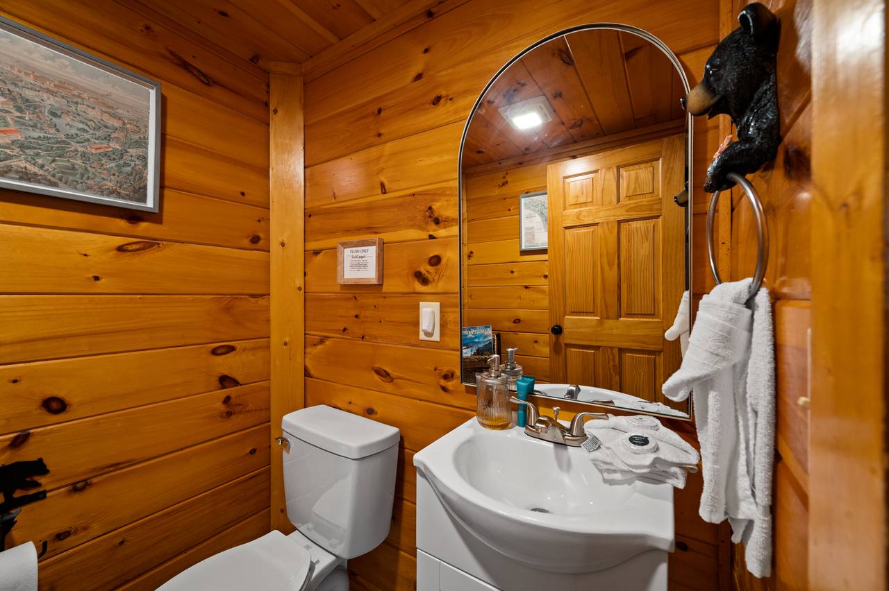 Entry level half bath Entry level half bath