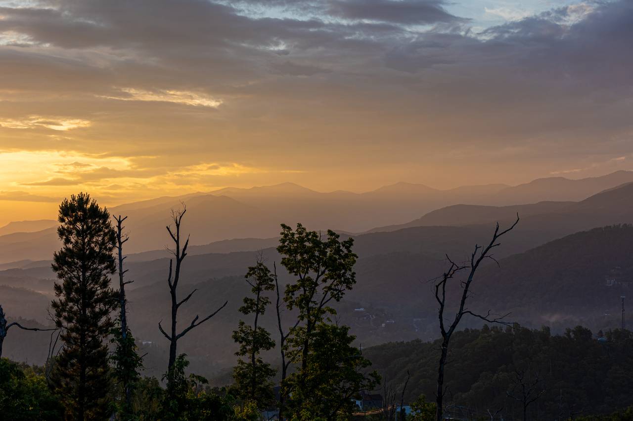 Breathtaking views of The Great Smoky Mountains! Breathtaking views of The Great Smoky Mountains!