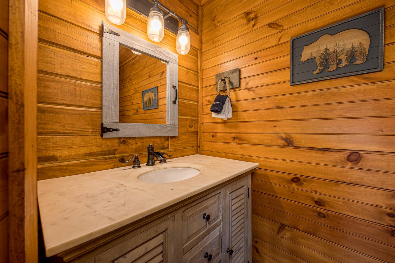 Bath 1: main level common area half bath Bath 1: main level common area half bath