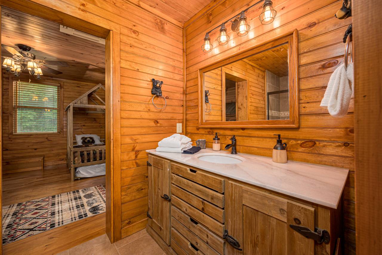 Bath 3: jack & jill standing shower on upper level Bath 3: jack & jill standing shower on upper level