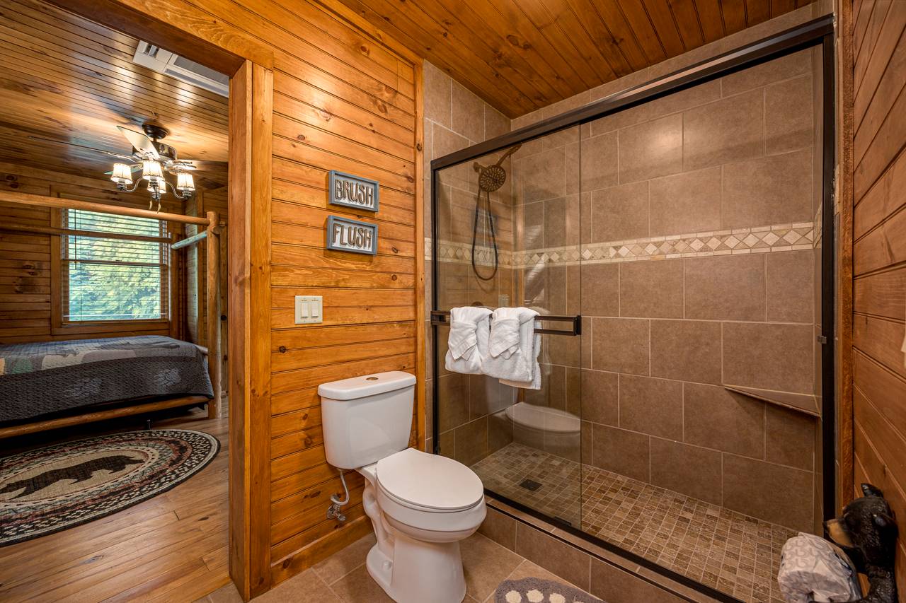 Bath 3: jack & jill standing shower on upper level Bath 3: jack & jill standing shower on upper level