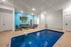 Private indoor heated pool Private indoor heated pool