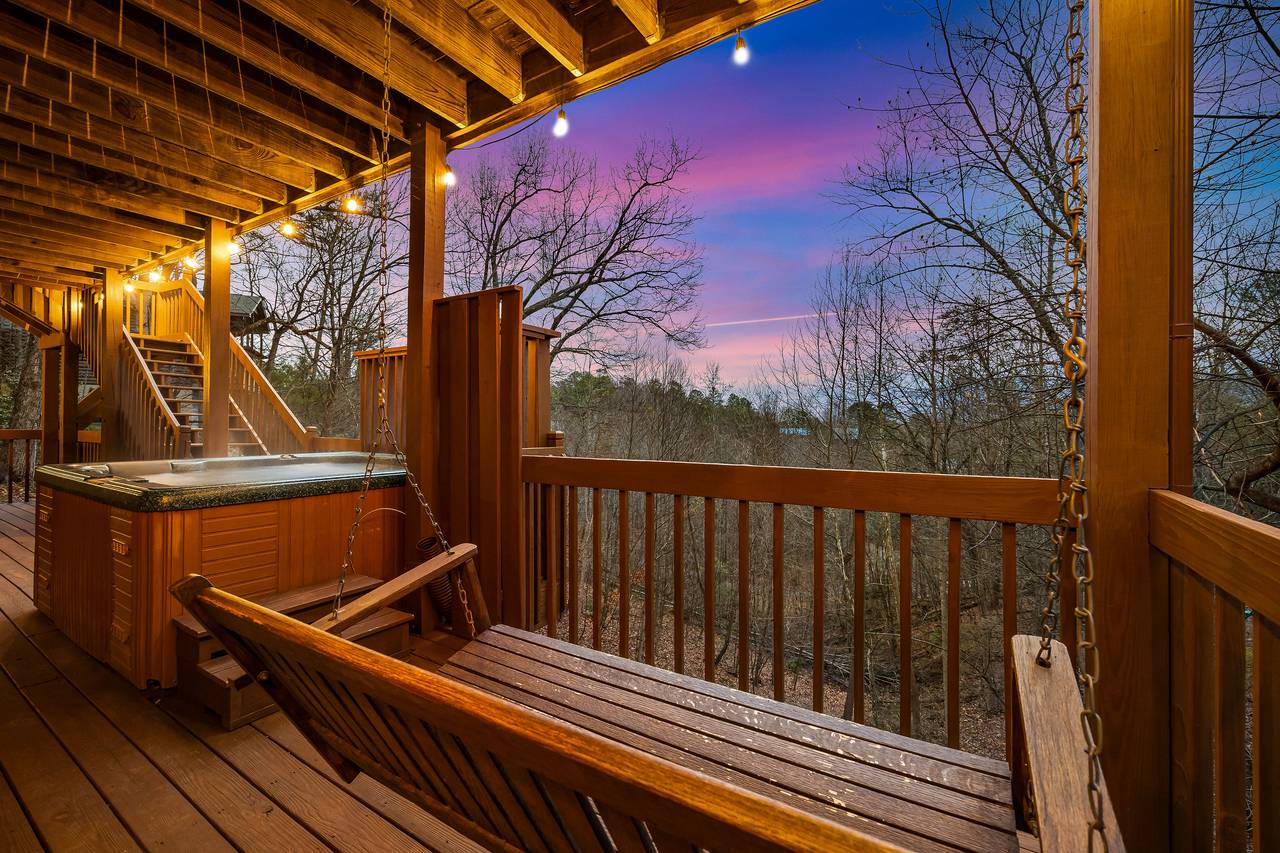 <span class="name">Private outdoor hot tub on the lower level deck</span> <span class="name">Private outdoor hot tub on the lower level deck</span>