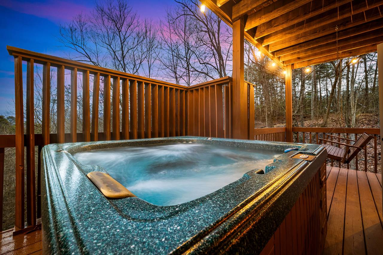 <span class="name">Private outdoor hot tub on the lower level deck</span> <span class="name">Private outdoor hot tub on the lower level deck</span>