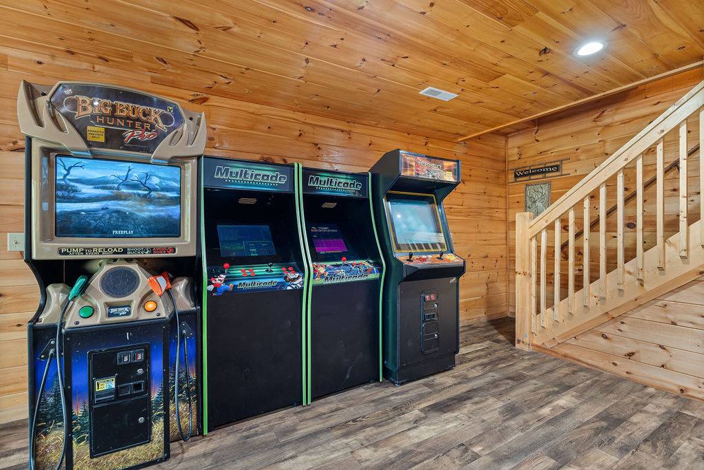 Game Room:Multicade, Racing Game, & Buck Hunter Game Room:Multicade, Racing Game, & Buck Hunter