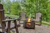 Make smoores at the private outdoor natural wood fire pit! Make smoores at the private outdoor natural wood fire pit!