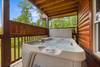 Private outdoor hot tub Private outdoor hot tub