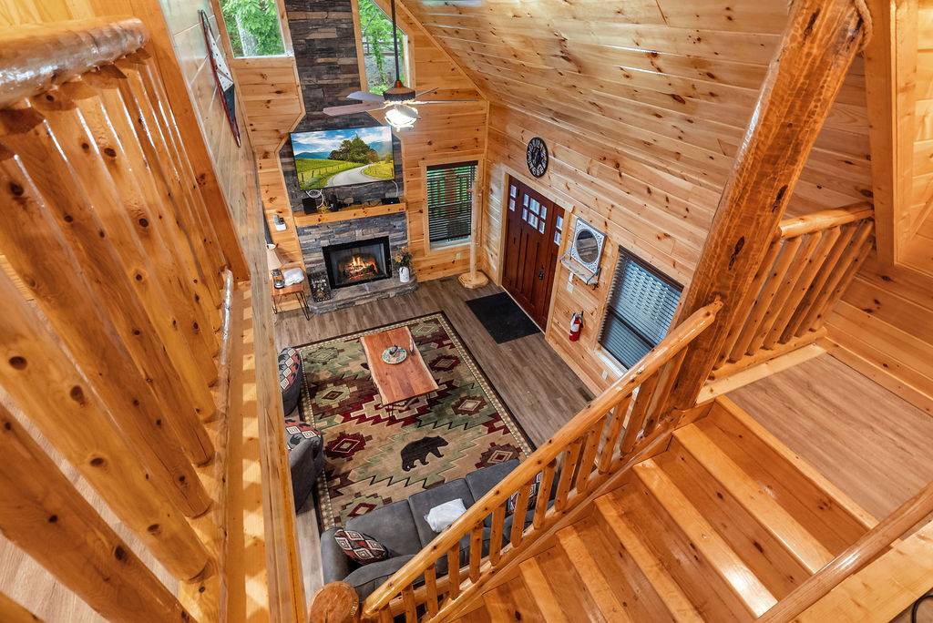 View from upstairs