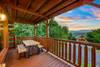 Outdoor dining with a view of the Smoky Mountains! Outdoor dining with a view of the Smoky Mountains!