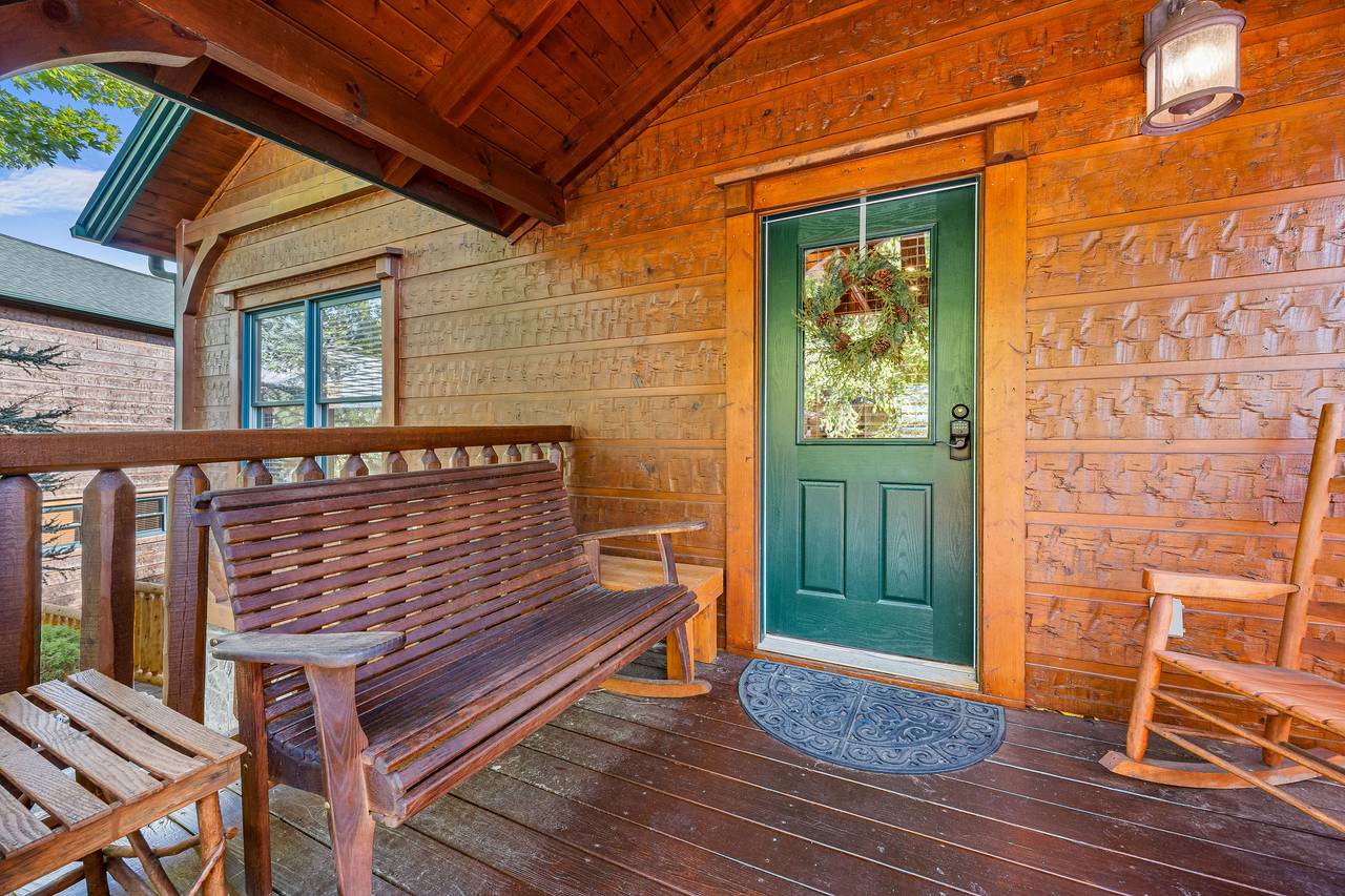 Front porch seating Front porch seating