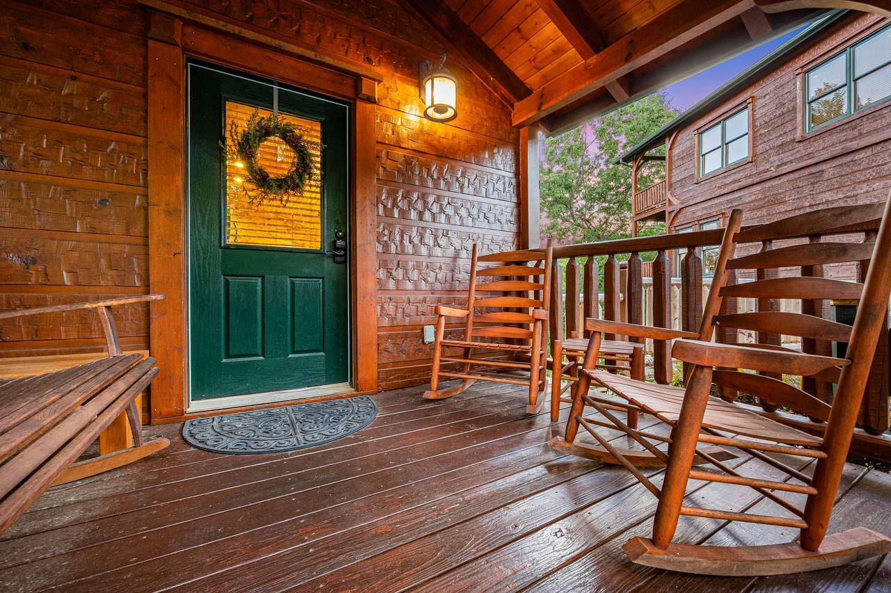 Front porch seating Front porch seating