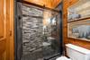 Entry level ensuite full bath with standing shower Entry level ensuite full bath with standing shower