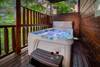 Private outdoor hot tub Private outdoor hot tub