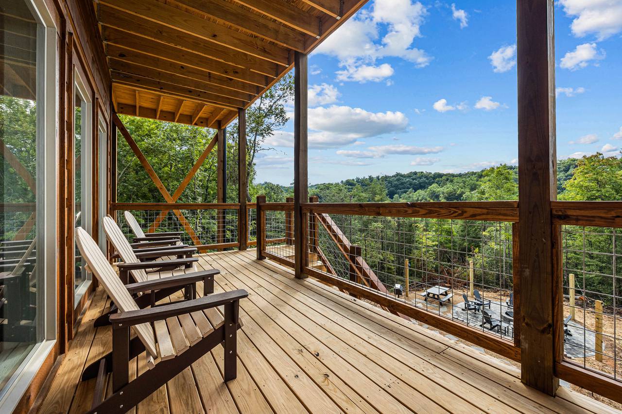 Outdoor deck seating Outdoor deck seating