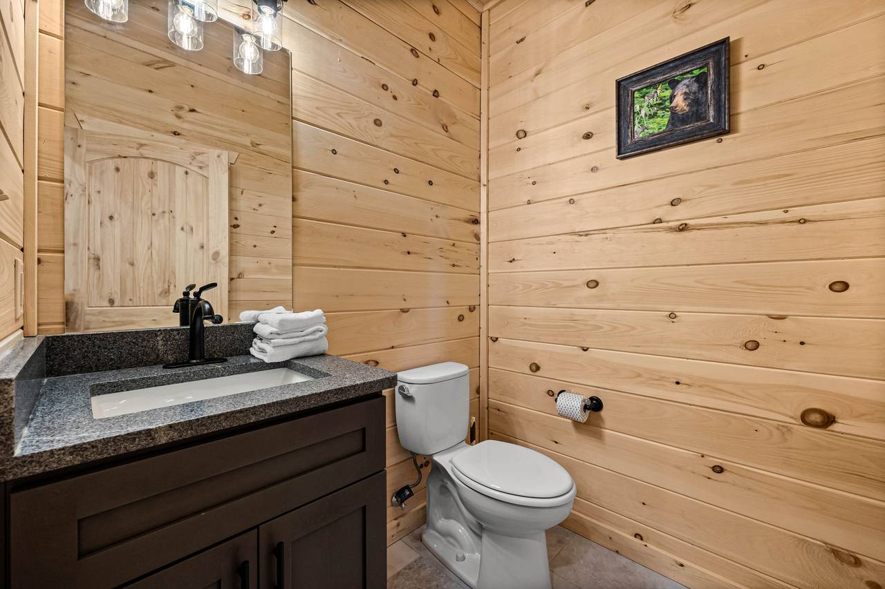 Entry level half bath Entry level half bath