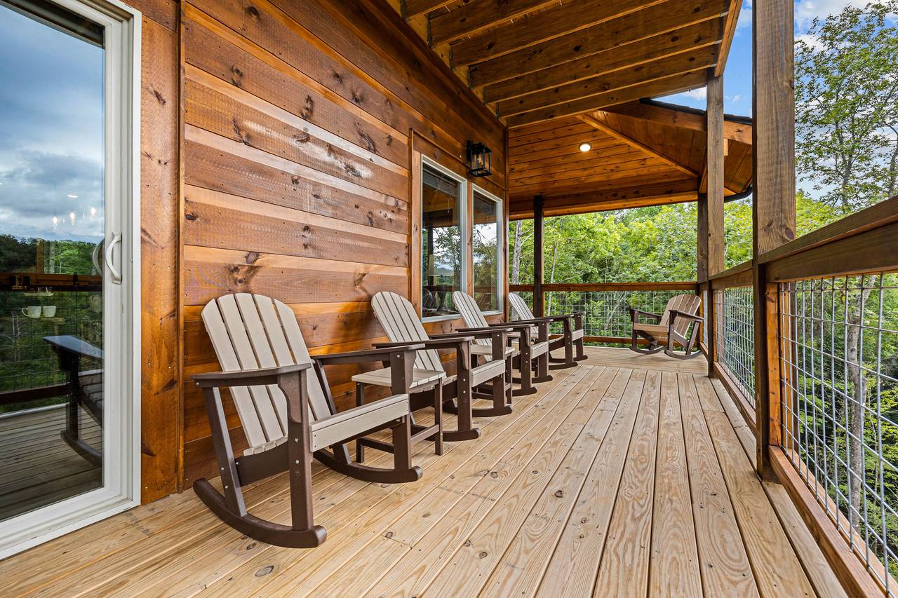 Outdoor deck seating Outdoor deck seating