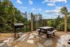 Private natural wood fire pit! Picnic table & charcoal grill! Private natural wood fire pit! Picnic table & charcoal grill!