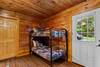 Lower level common area with twin over twin bunk bed Lower level common area with twin over twin bunk bed
