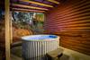 Private and secluded hot tub Private and secluded hot tub