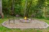 Private and secluded outdoor natural wood fire pit Private and secluded outdoor natural wood fire pit