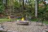 Private and secluded outdoor natural wood fire pit Private and secluded outdoor natural wood fire pit