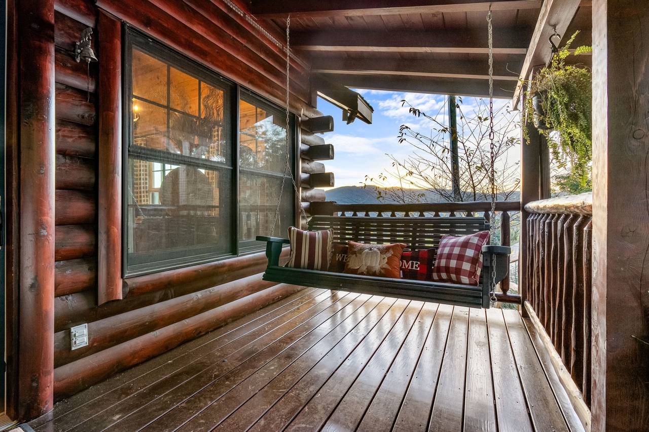 Front porch swing Front porch swing