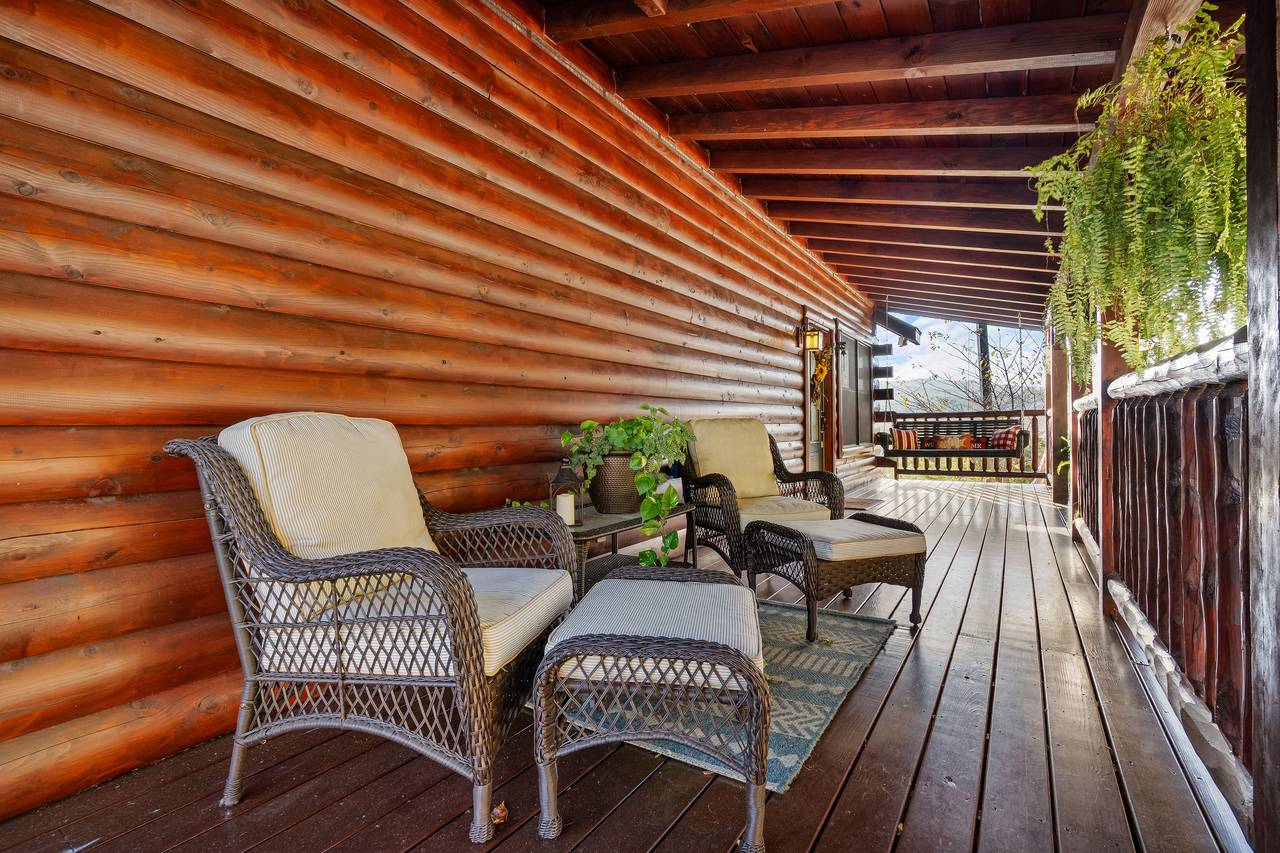 Relax on the deck in comfy seating Relax on the deck in comfy seating