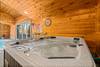 Relax in the covered hot tub! Relax in the covered hot tub!