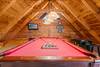Loft with game room: TV, pool table, & arcade game Loft with game room: TV, pool table, & arcade game