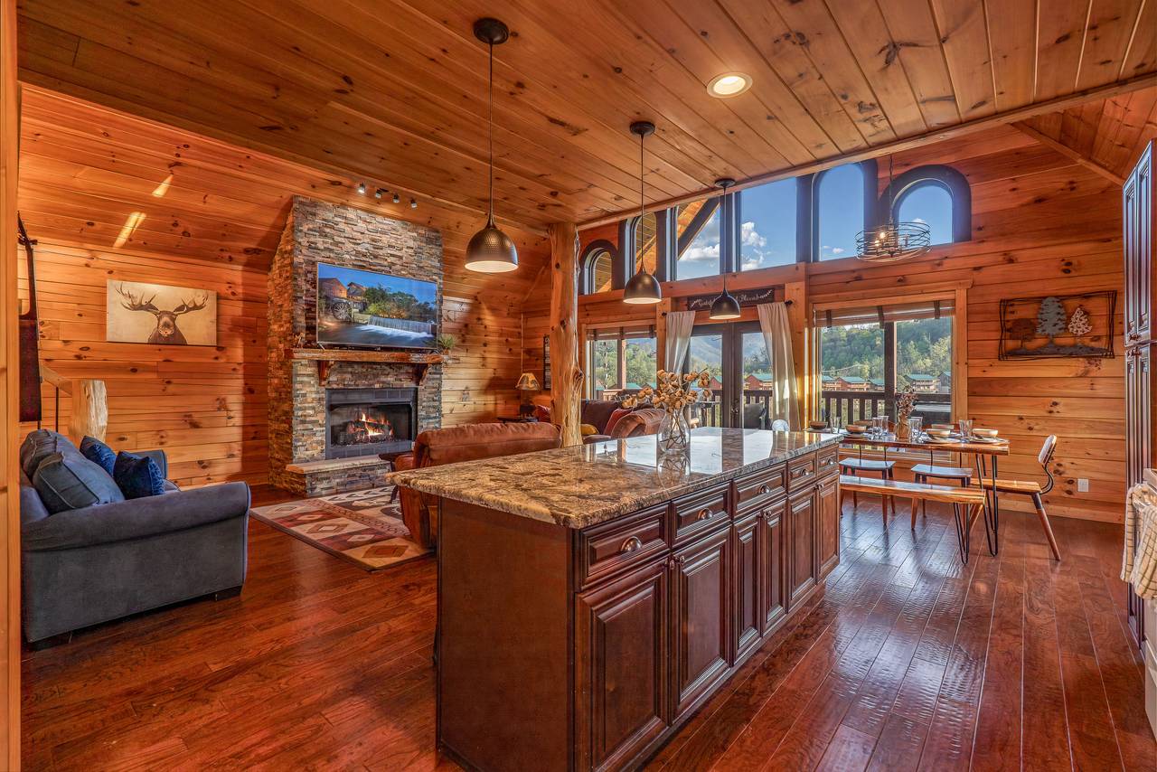 Additional seating at the kitchen island. Additional seating at the kitchen island.