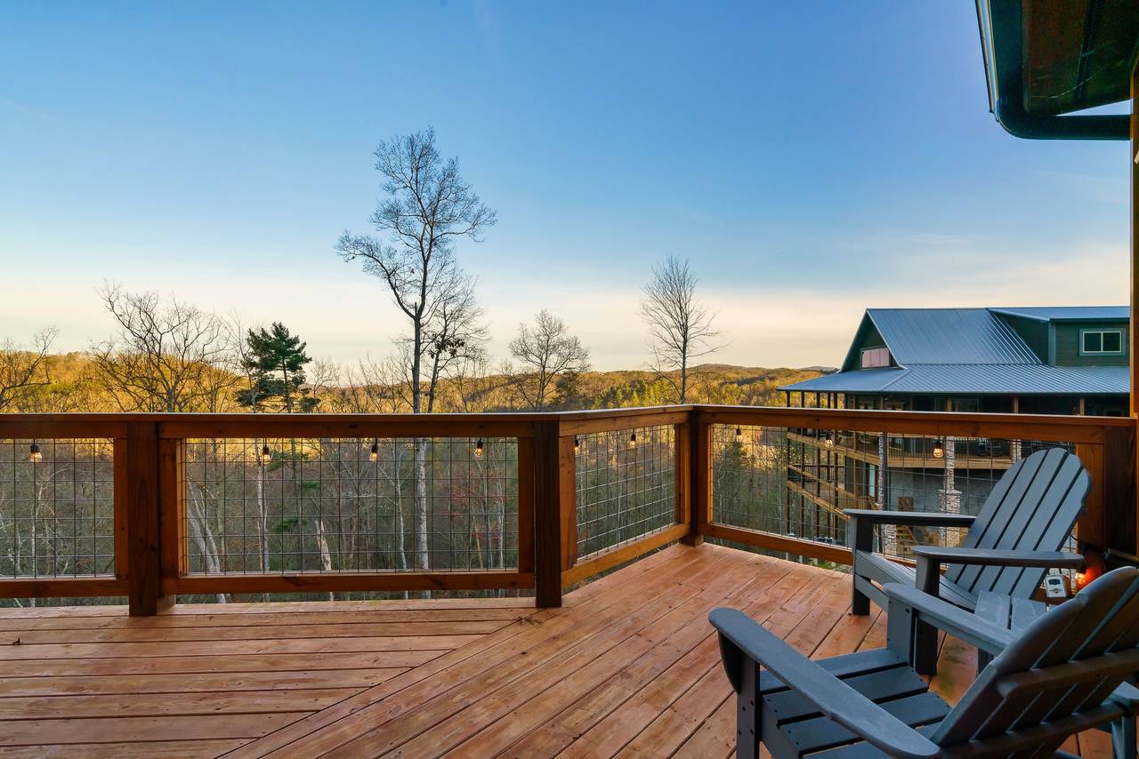 Stargaze or sip your morning coffee with a view of the Smokies! Stargaze or sip your morning coffee with a view of the Smokies!